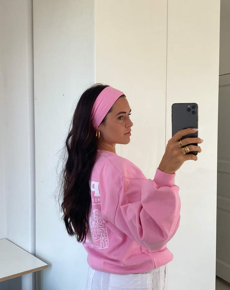 core hairband pink