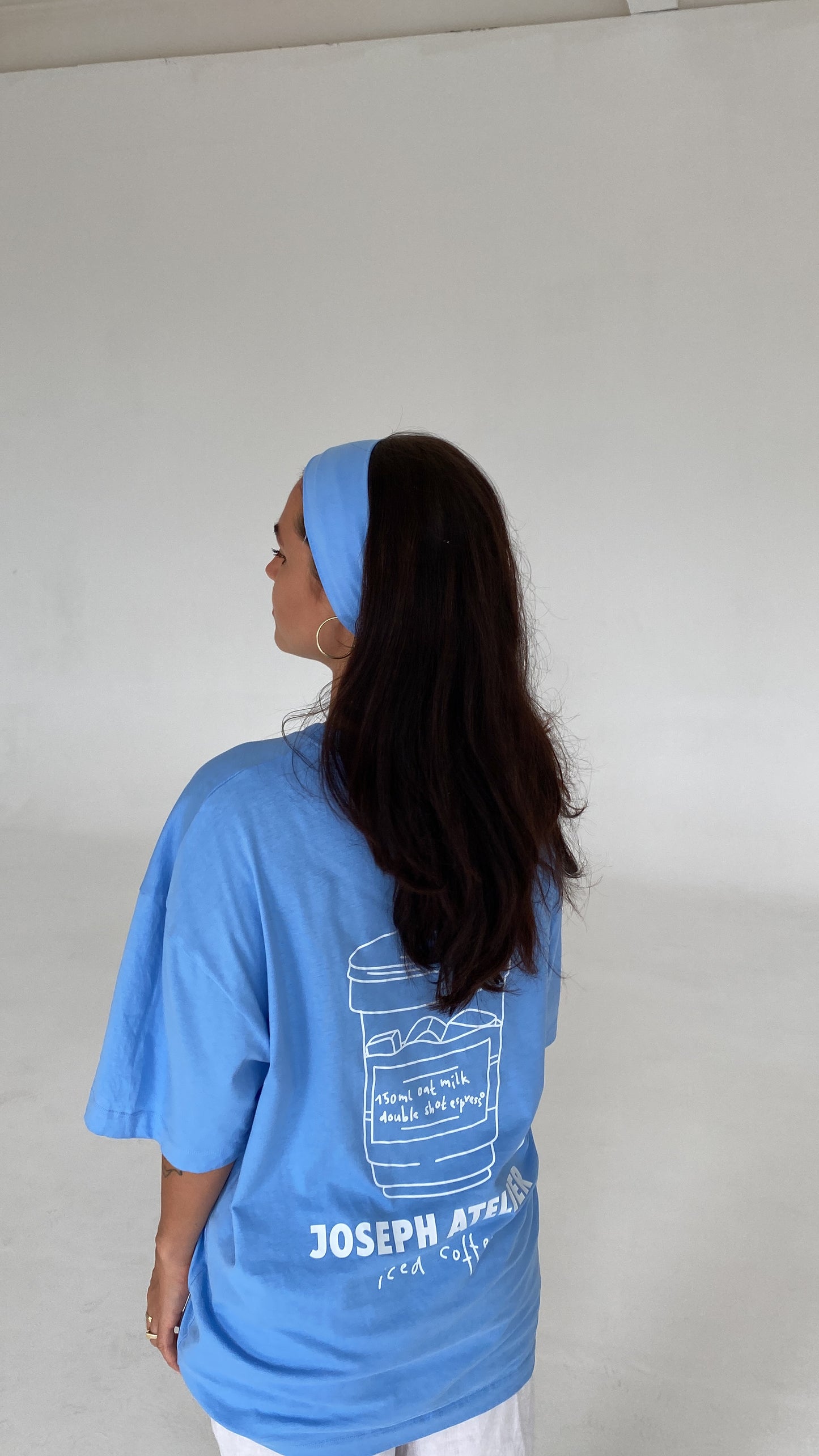 core hairband light blue