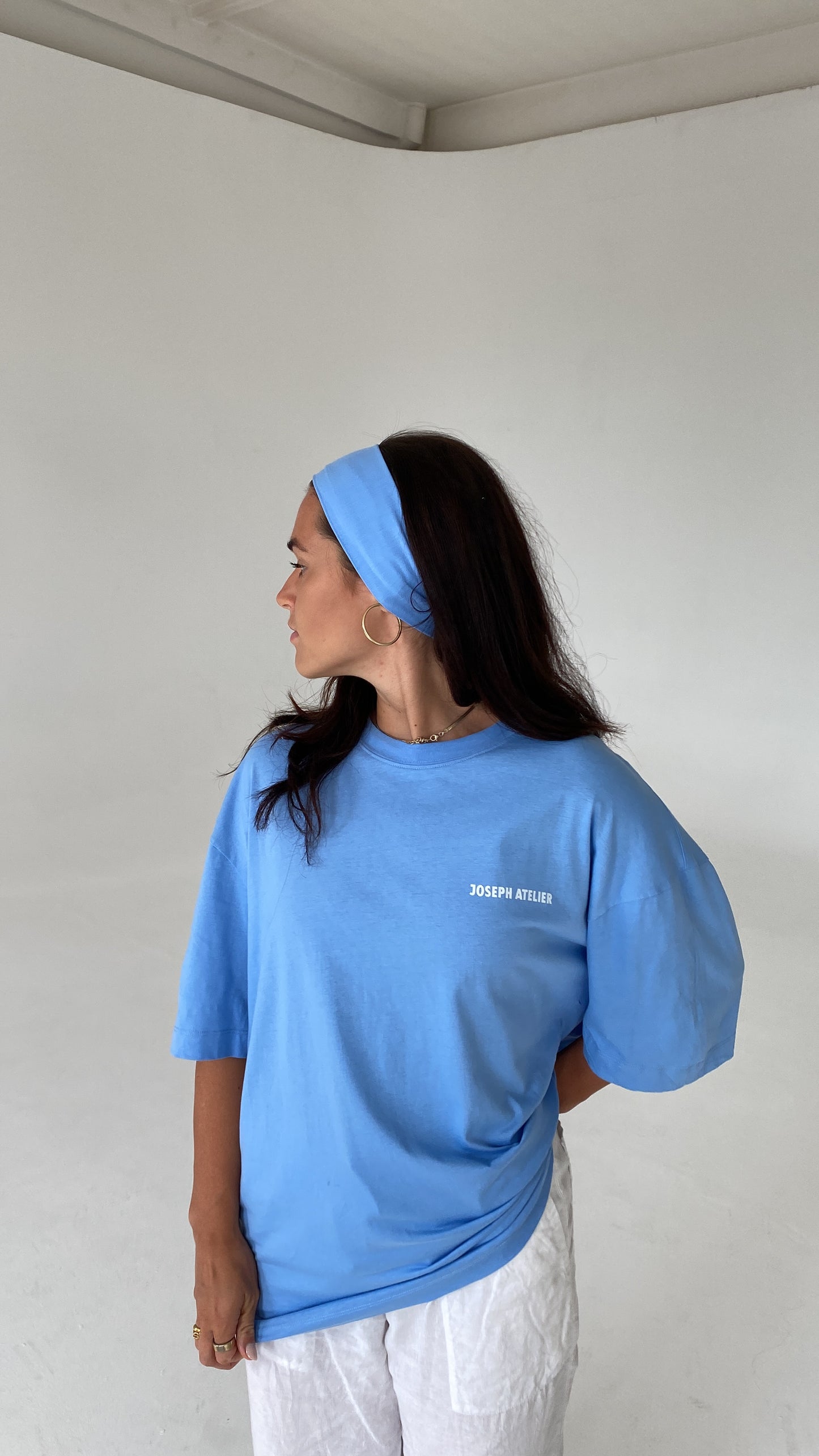 core hairband light blue