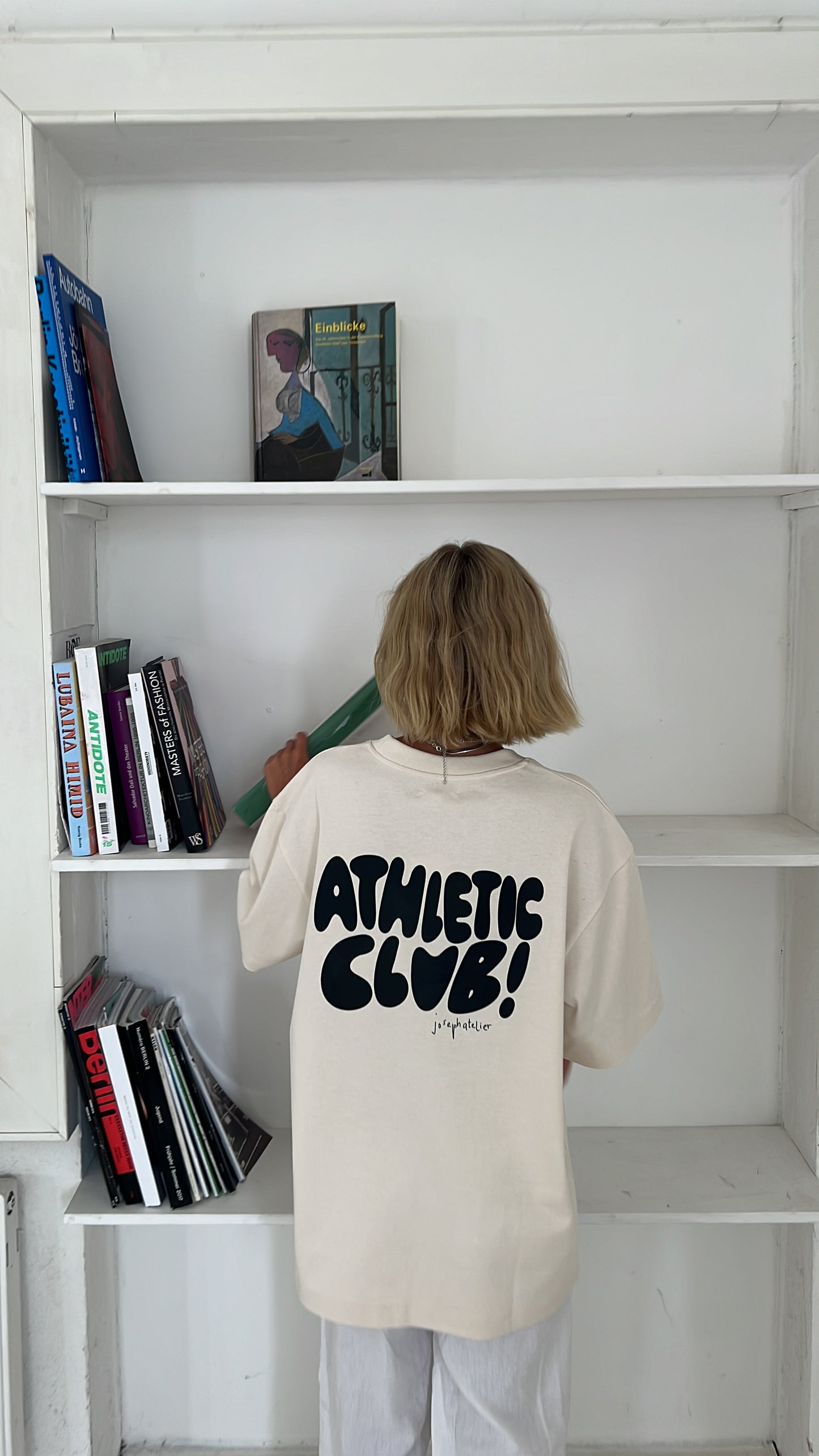athletic club bubble core tee undyed