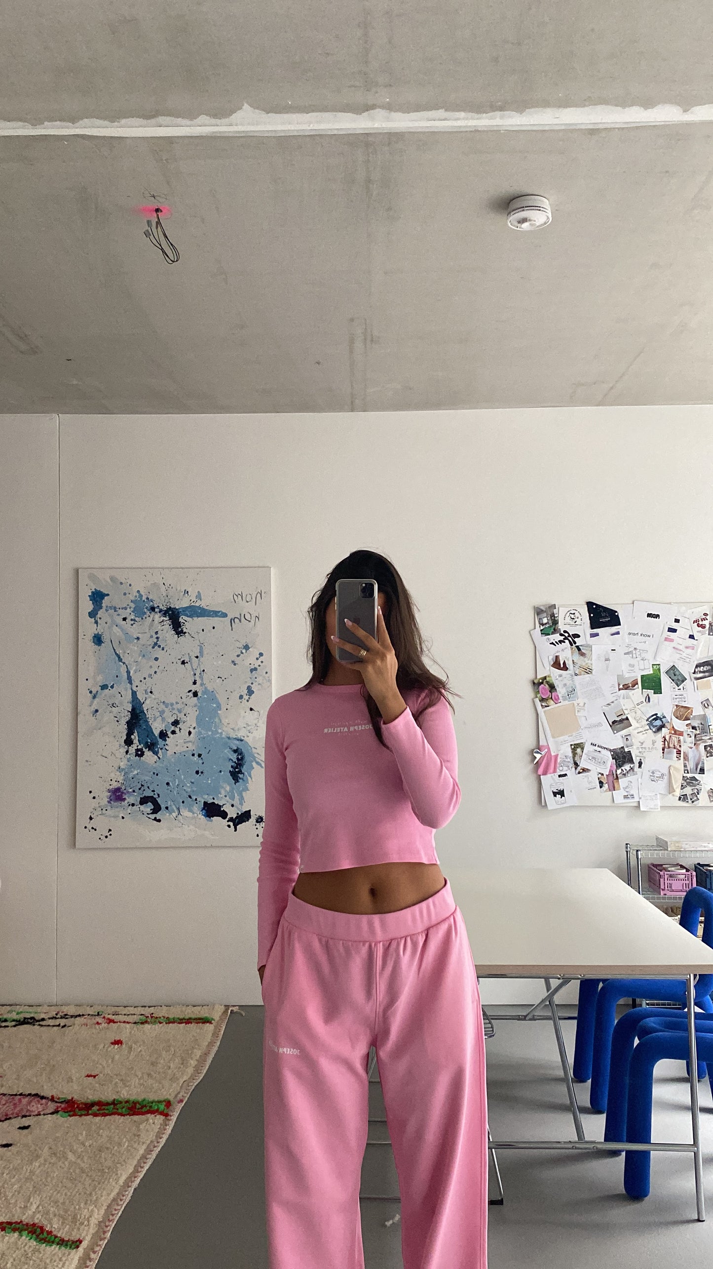 made in portugal cropped longsleeve