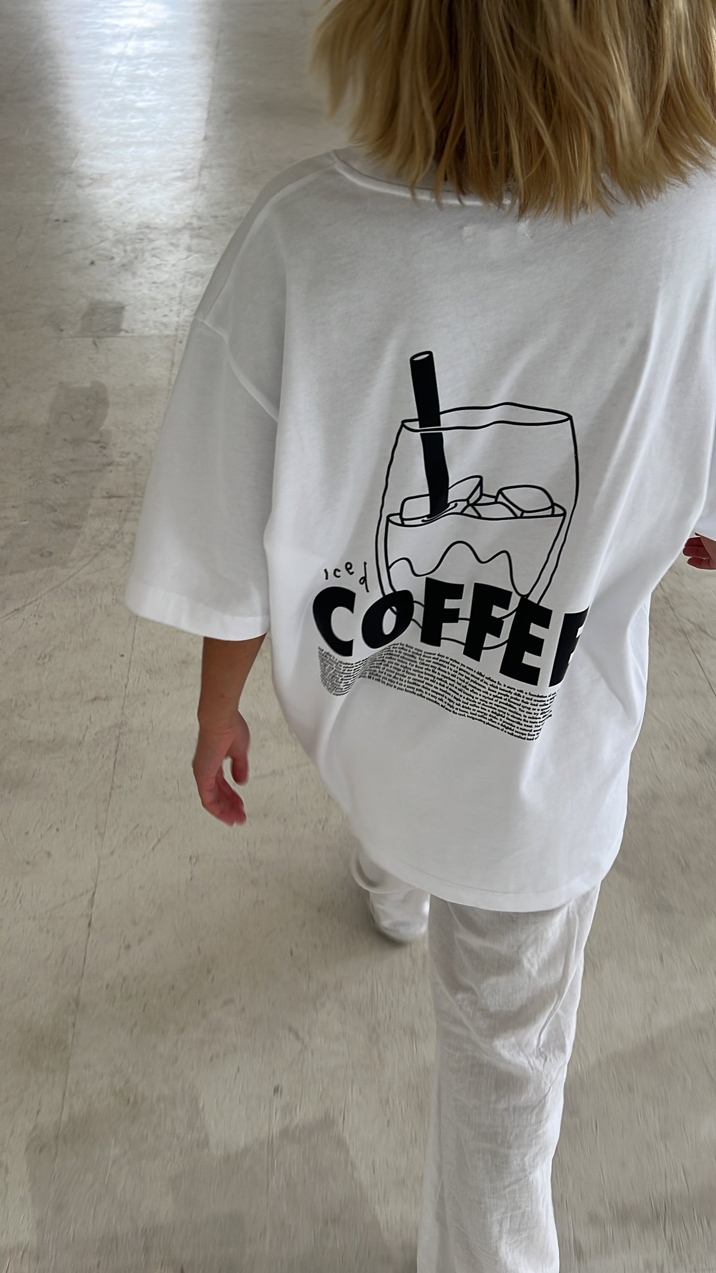 iced coffee core tee