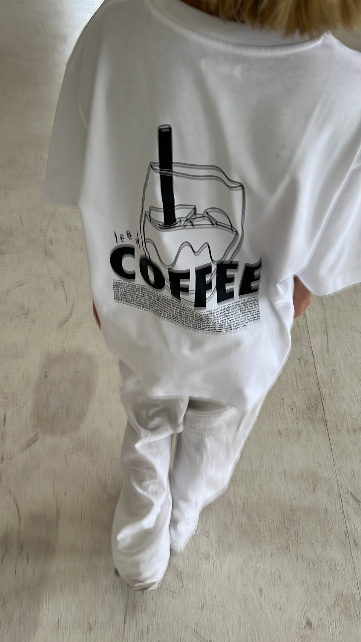 iced coffee core tee
