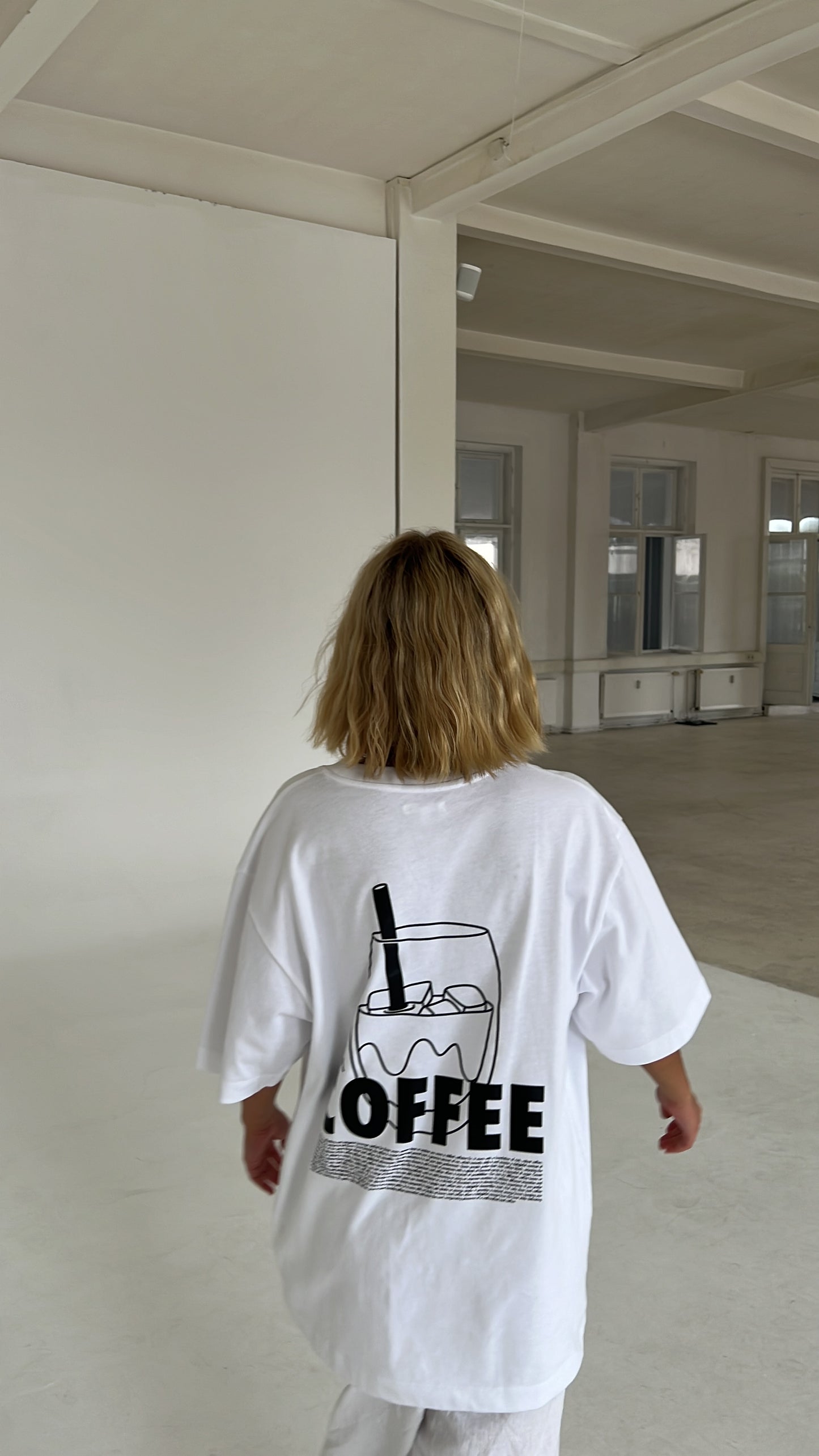 iced coffee core tee