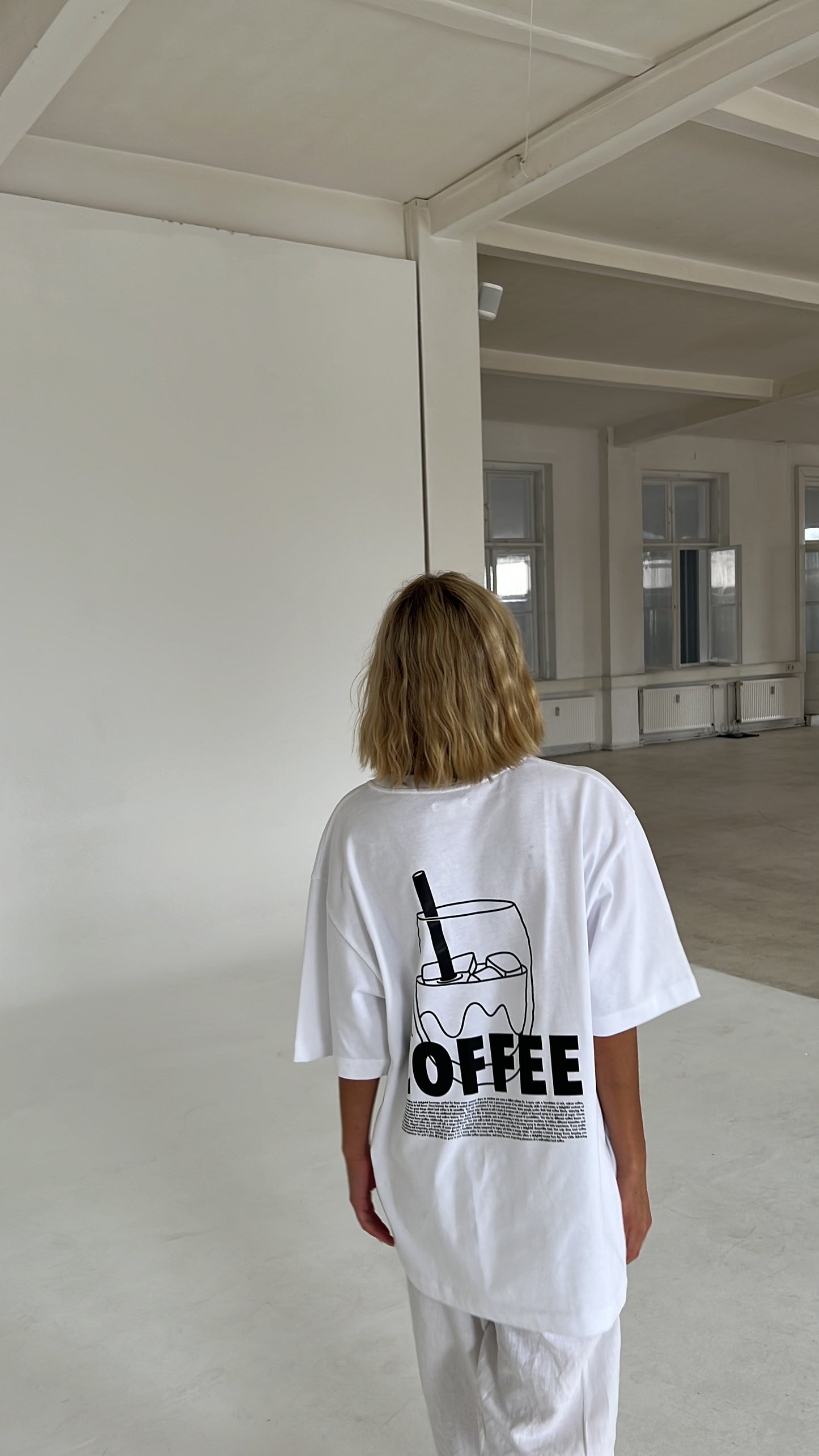 iced coffee core tee