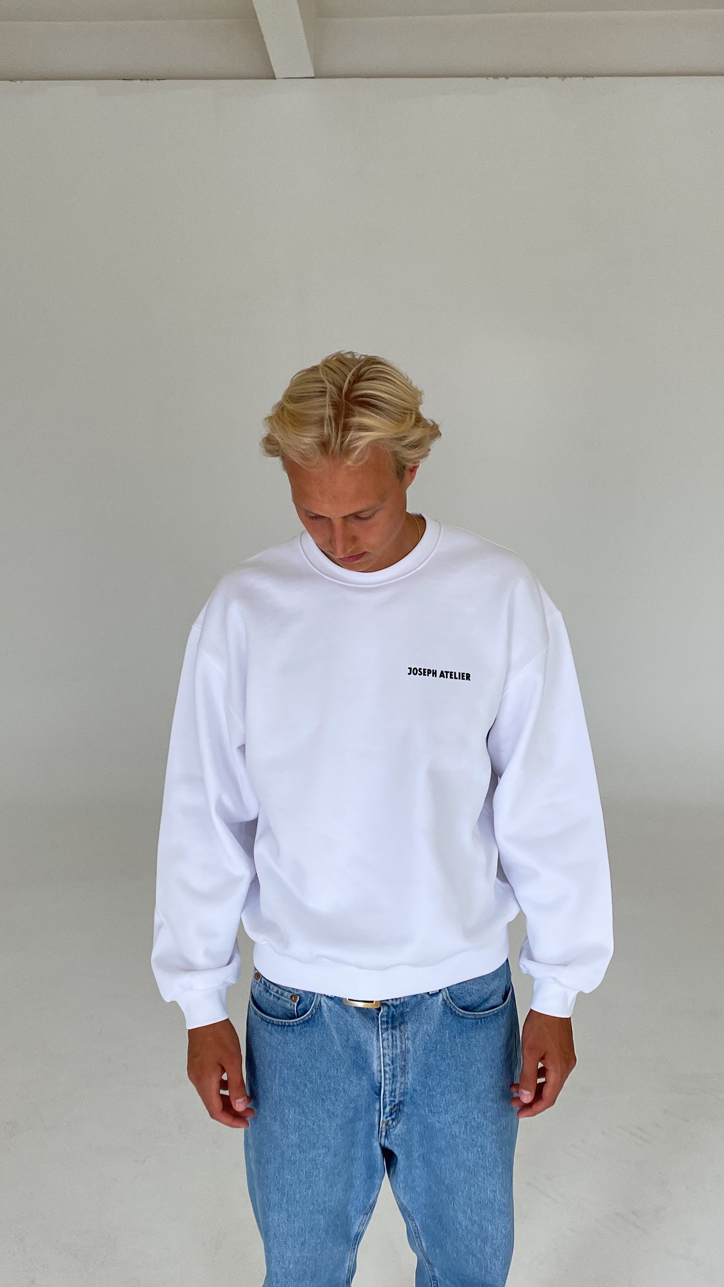 stretching club cozy sweater