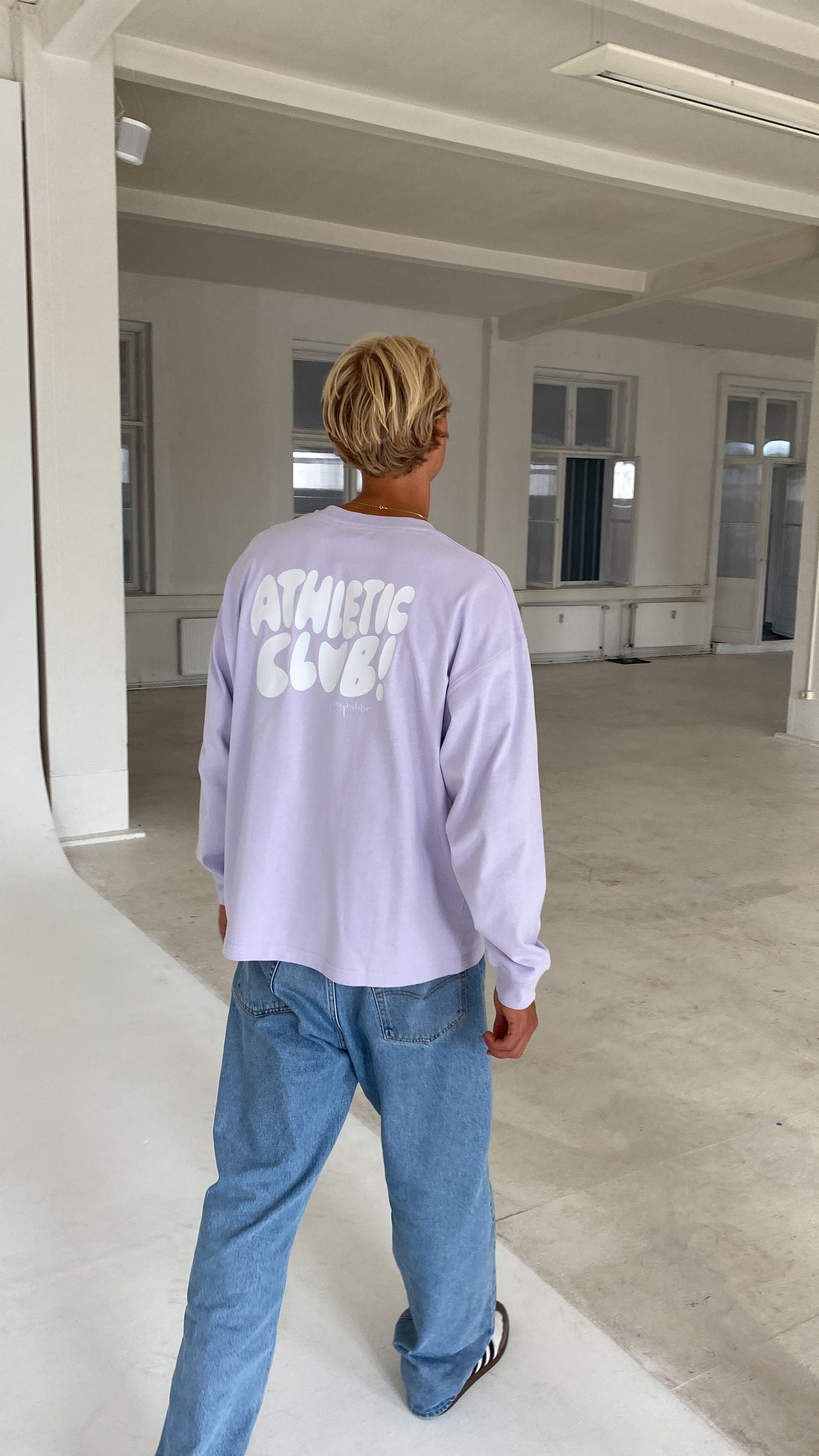 athletic club bubble core long sleeve