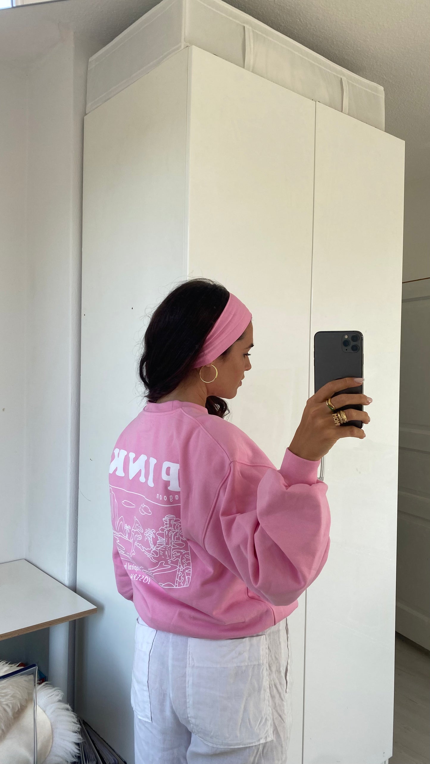 core hairband pink