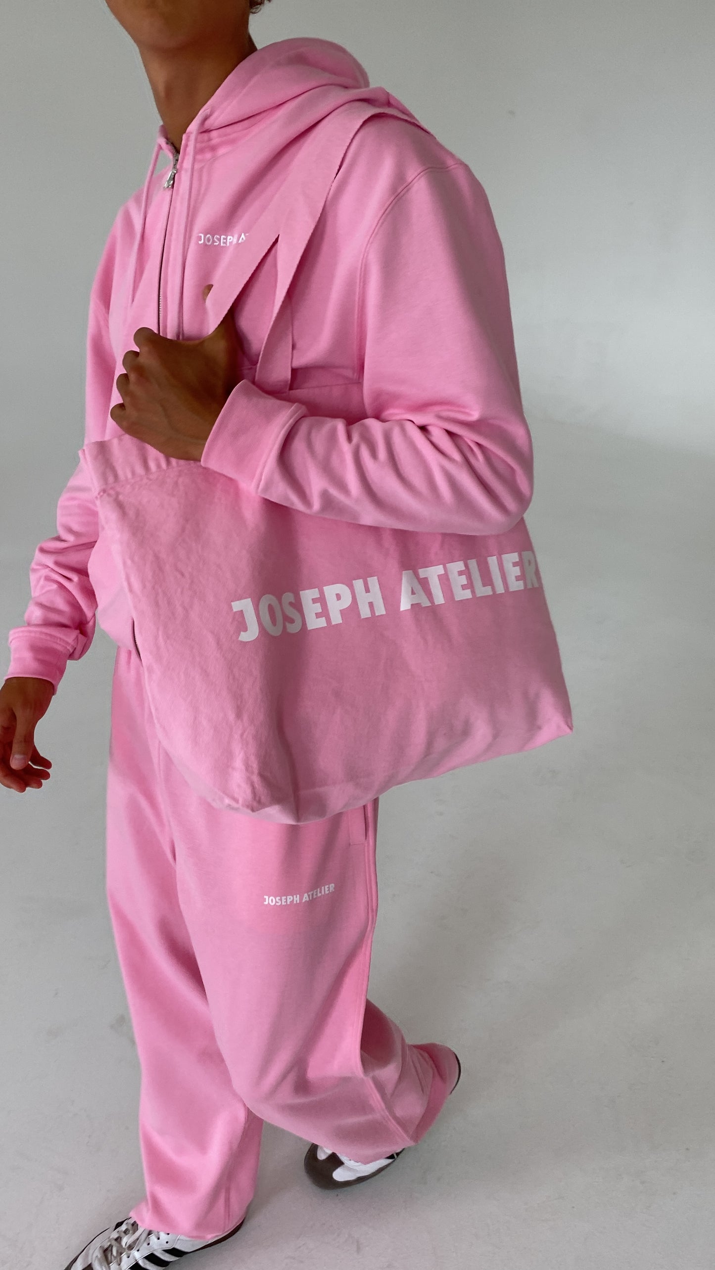 joseph atelier canvas bag pink