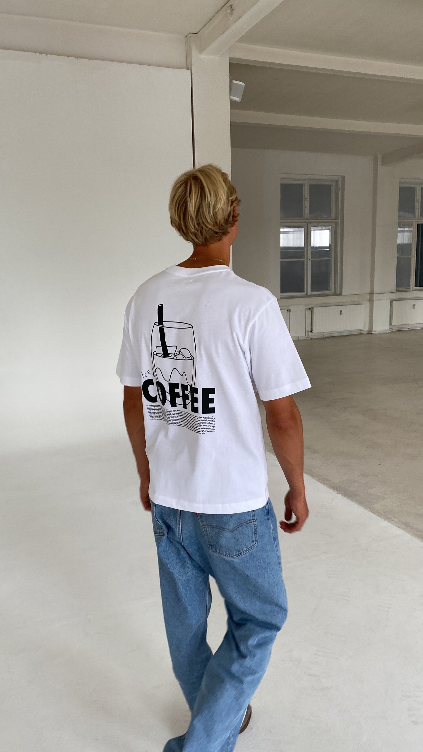 iced coffee core tee