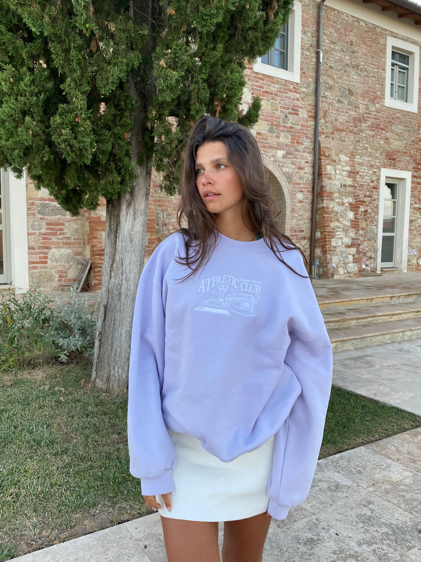 athletic club house cozy sweater