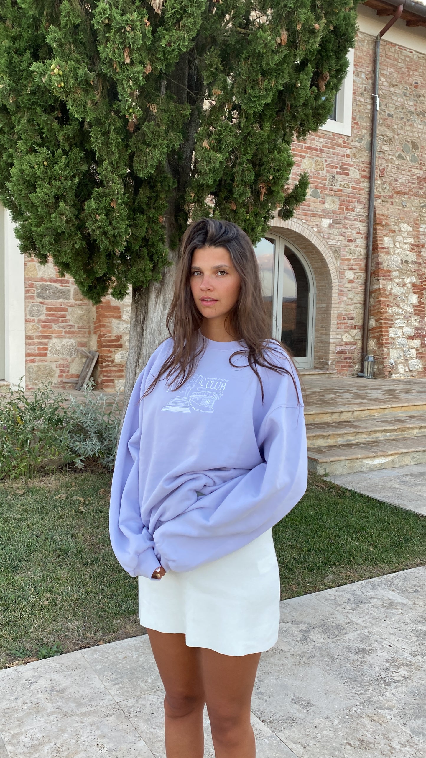 athletic club house cozy sweater