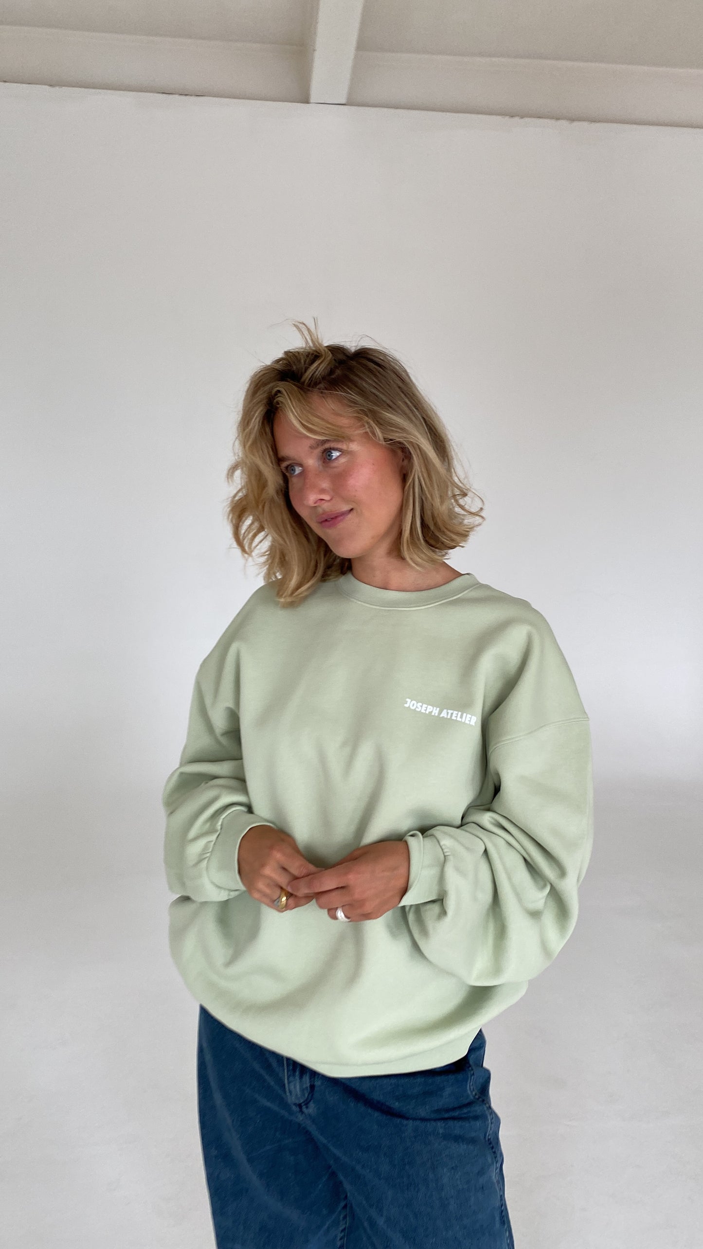 iced coffee cozy sweater