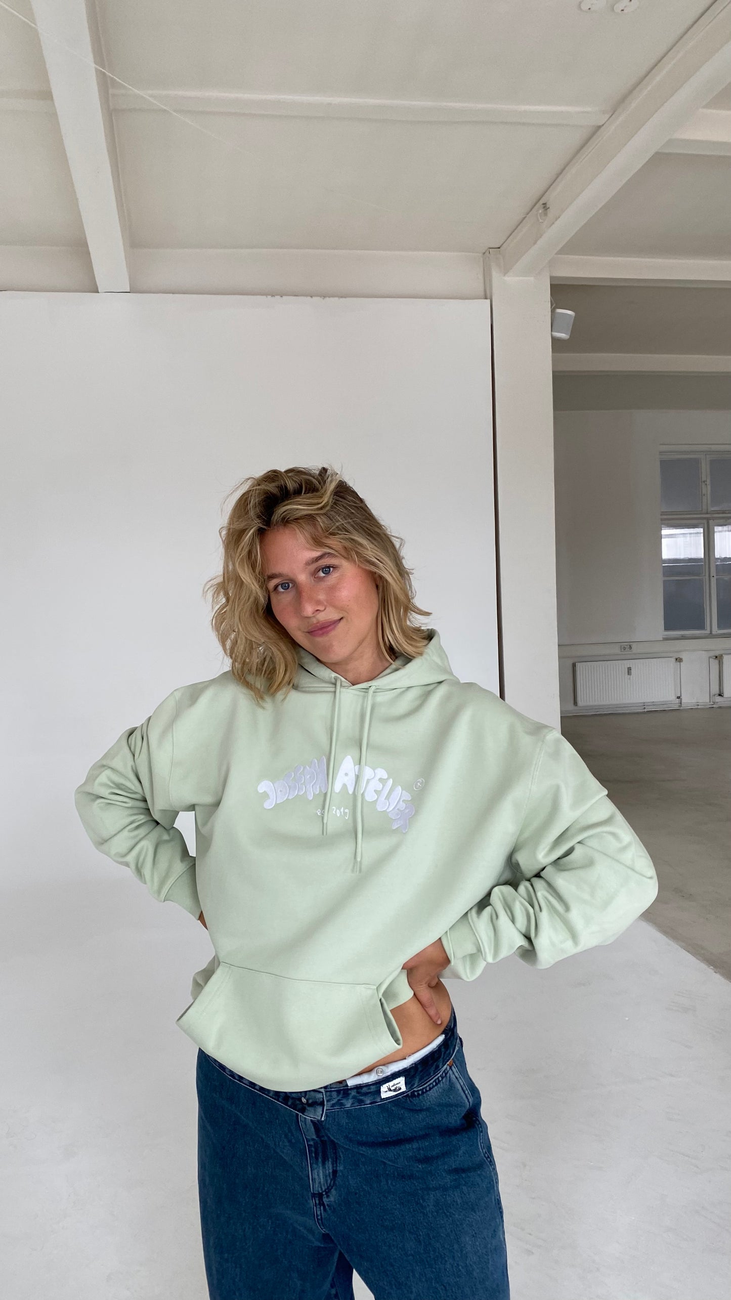 joseph atelier bubble r core hoodie