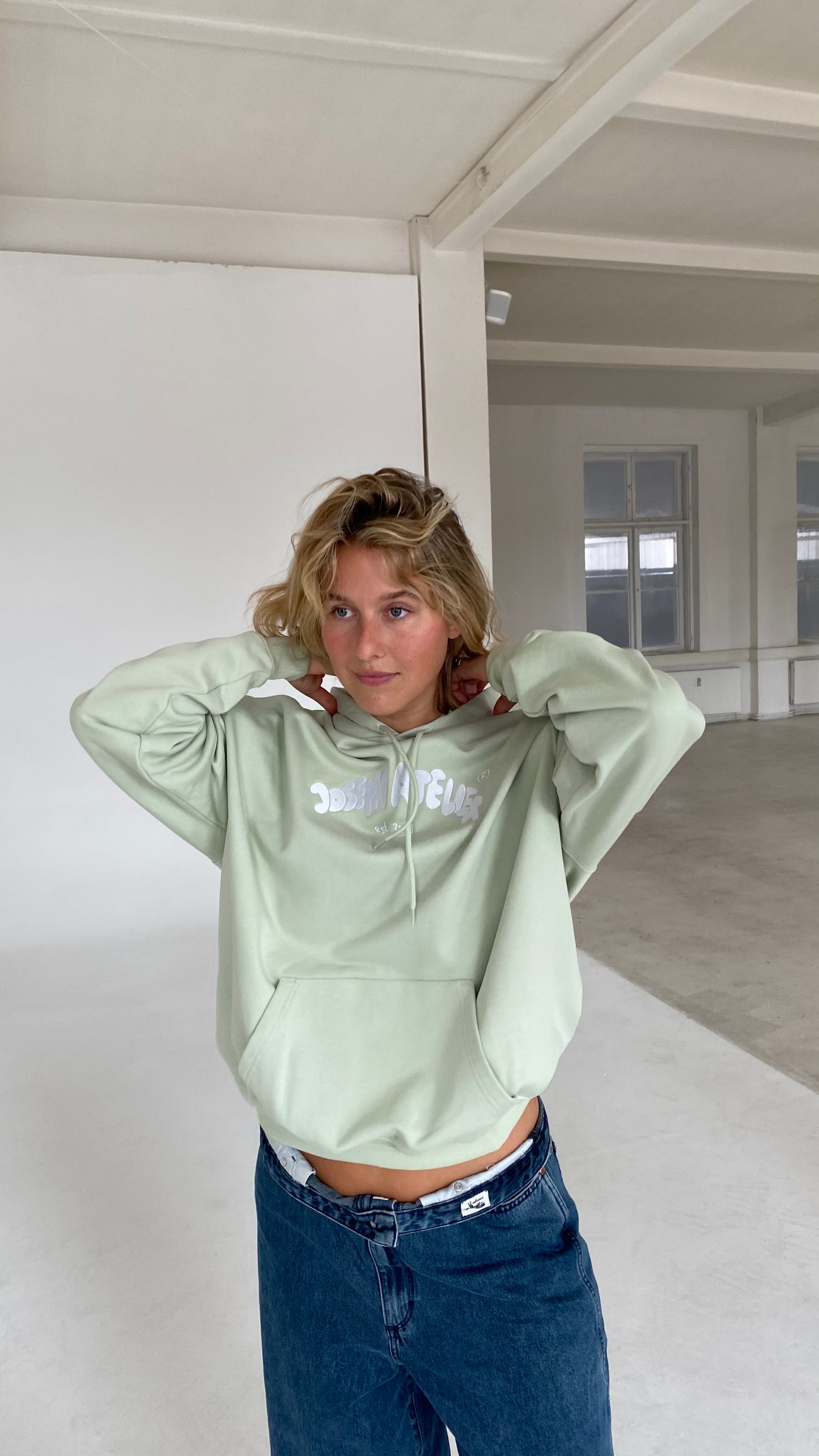 joseph atelier bubble r core hoodie