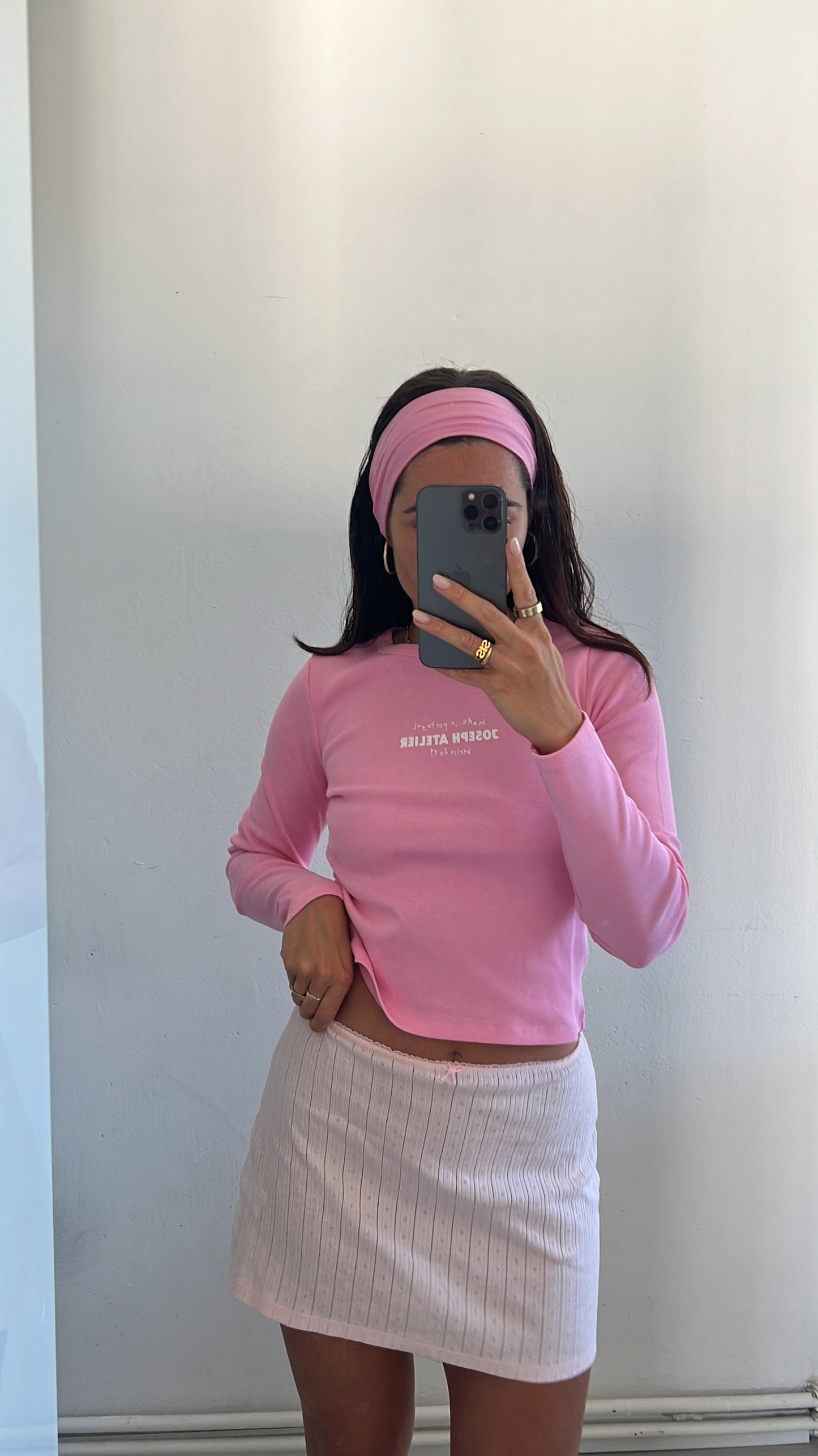 made in portugal cropped longsleeve