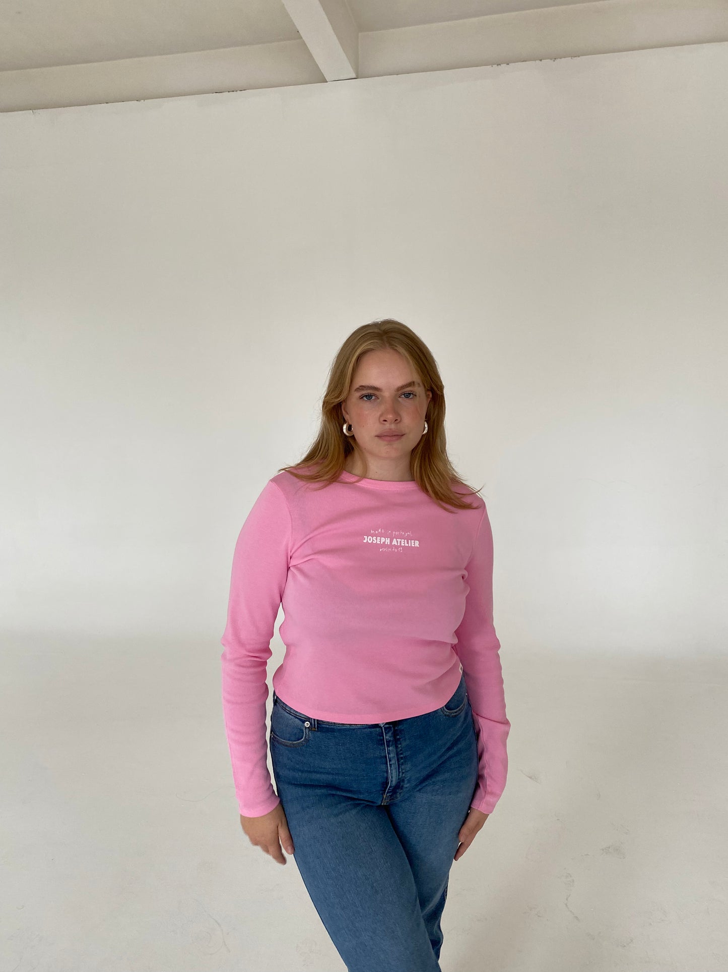 made in portugal cropped longsleeve