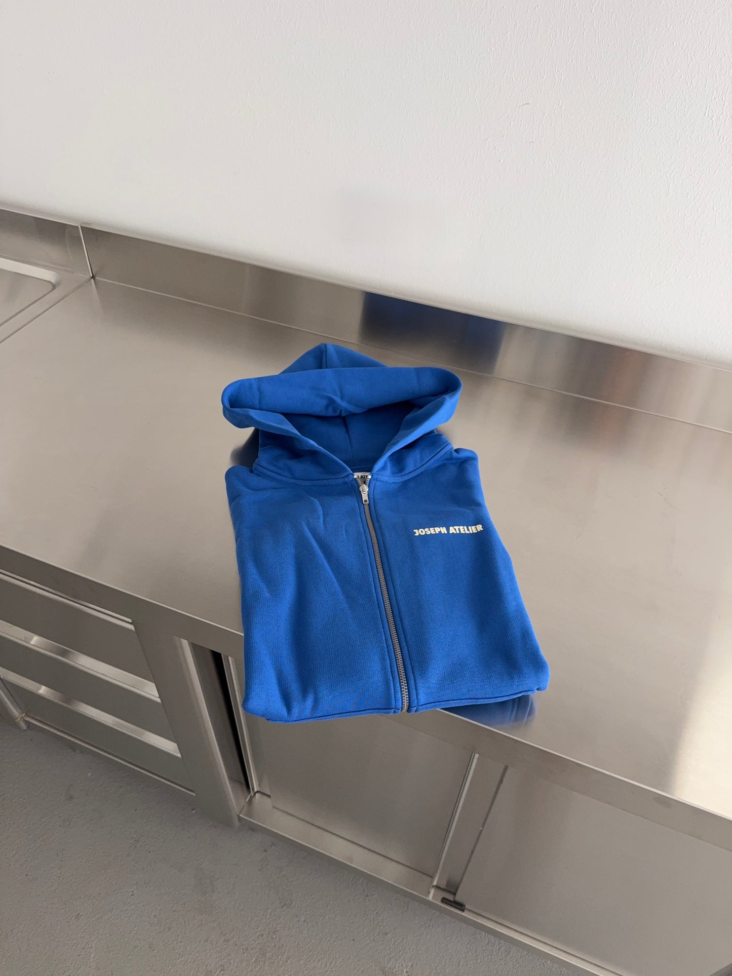 classic zipper cobalt blue