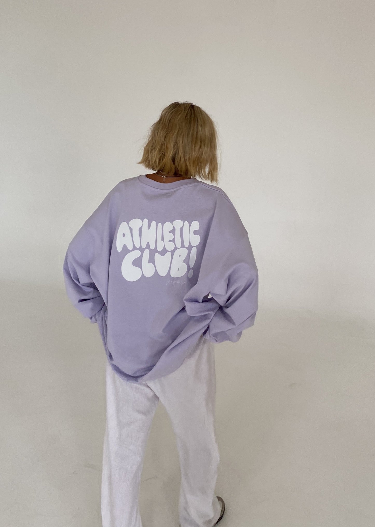 athletic club bubble core long sleeve