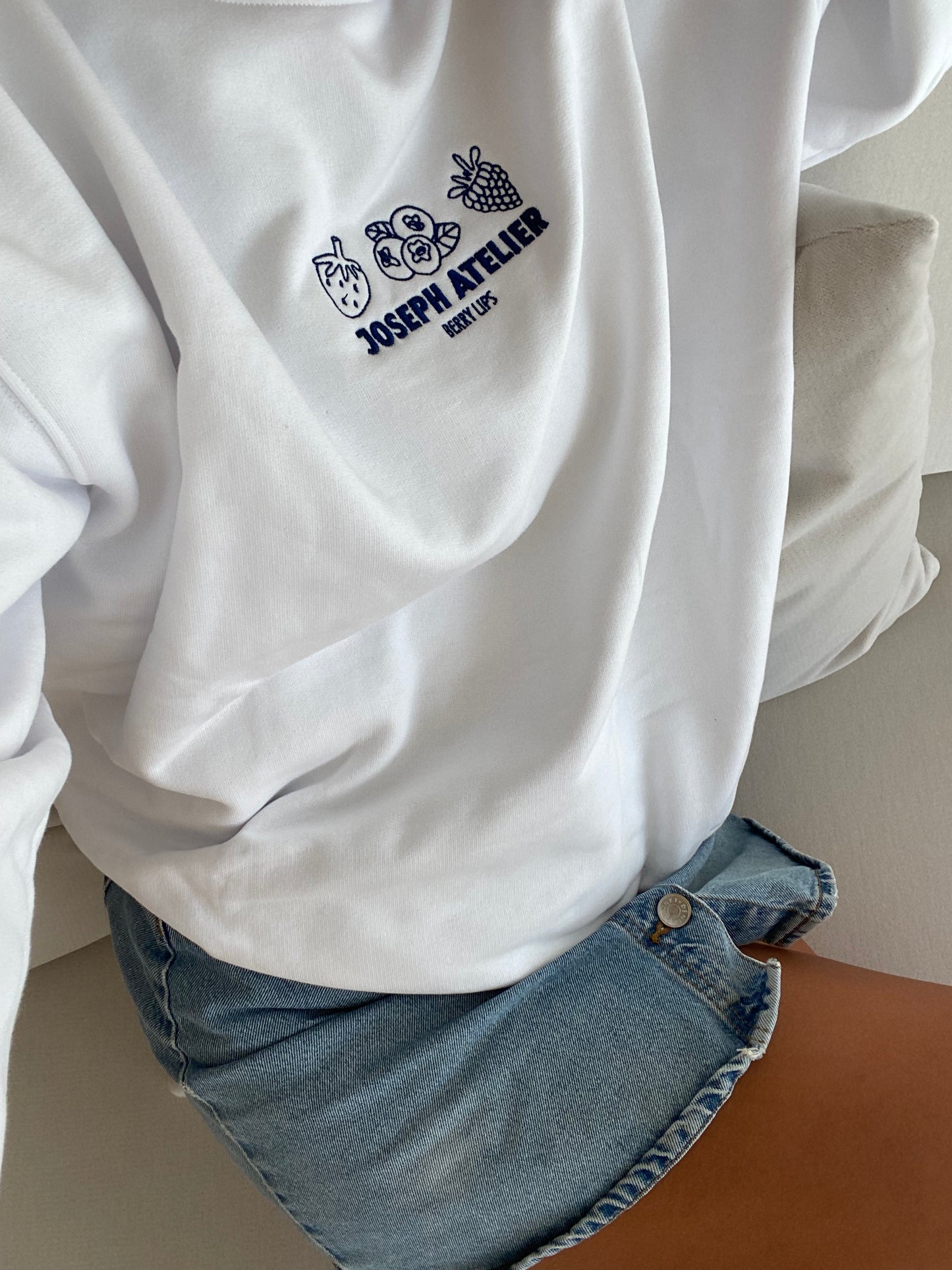 three berries cozy sweater