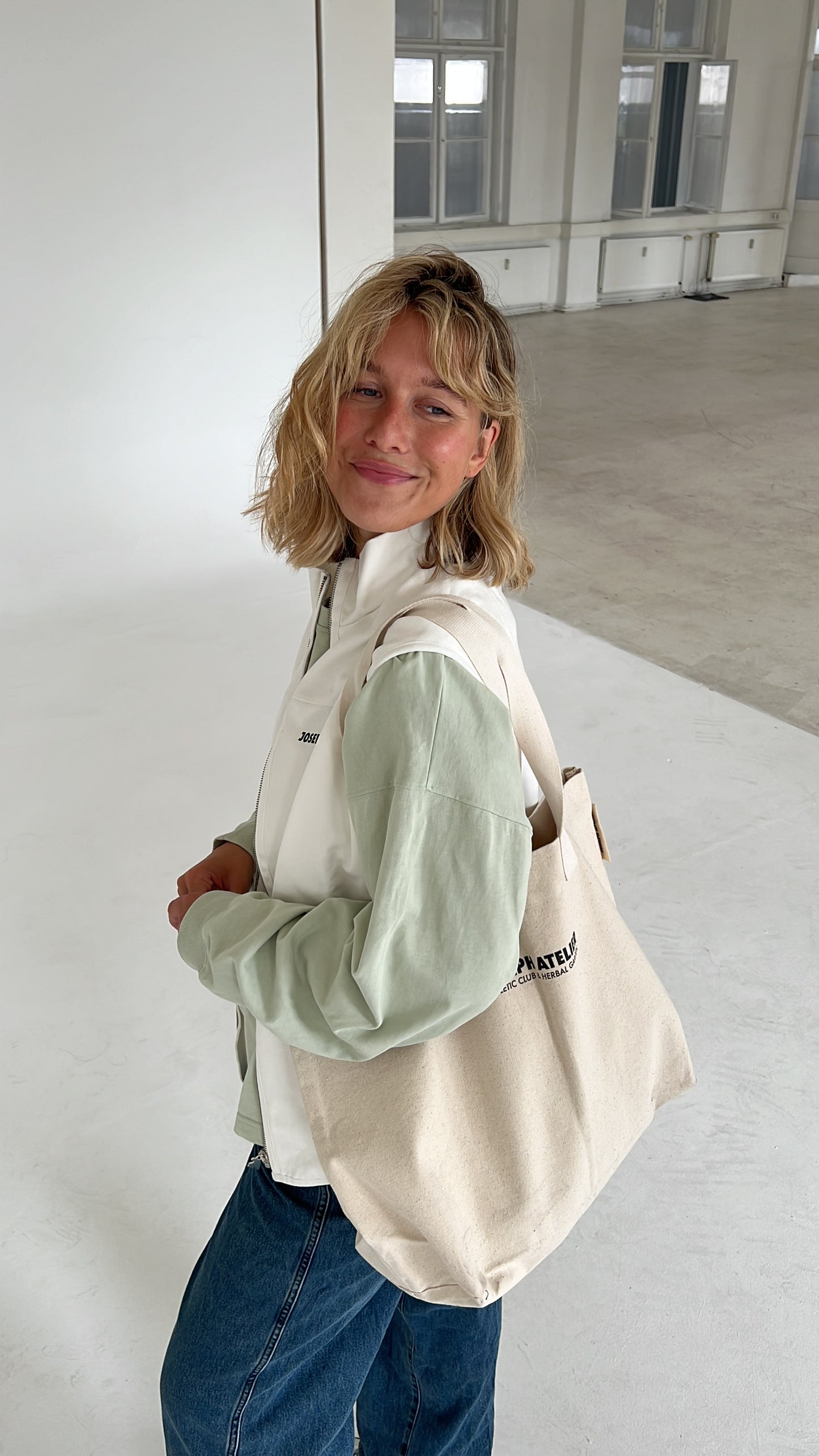 herbal garden canvas bag