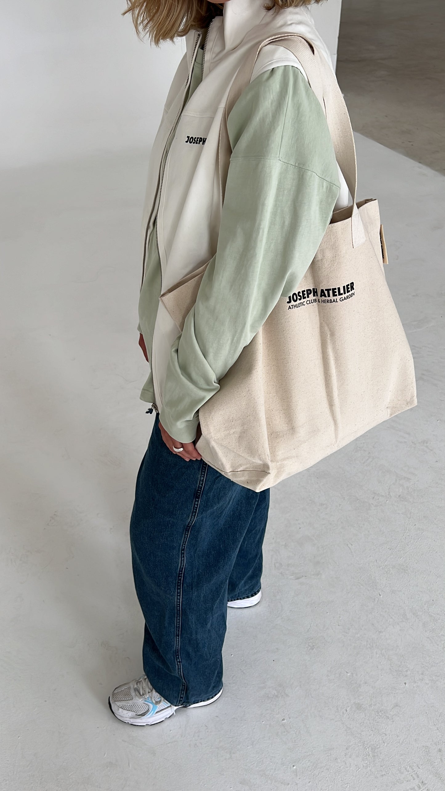 herbal garden canvas bag