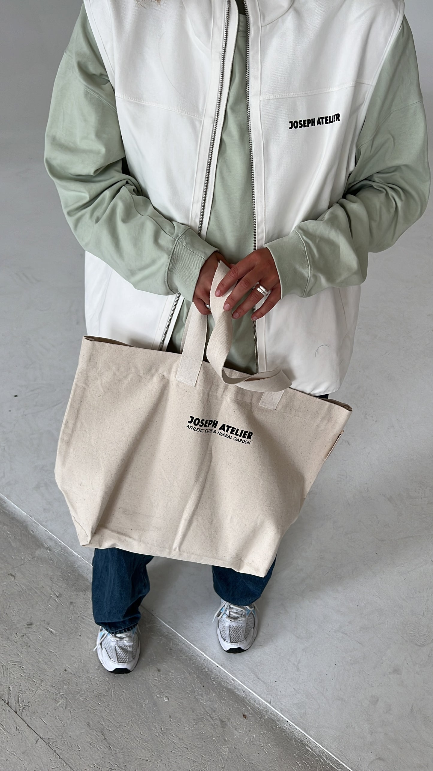 herbal garden canvas bag