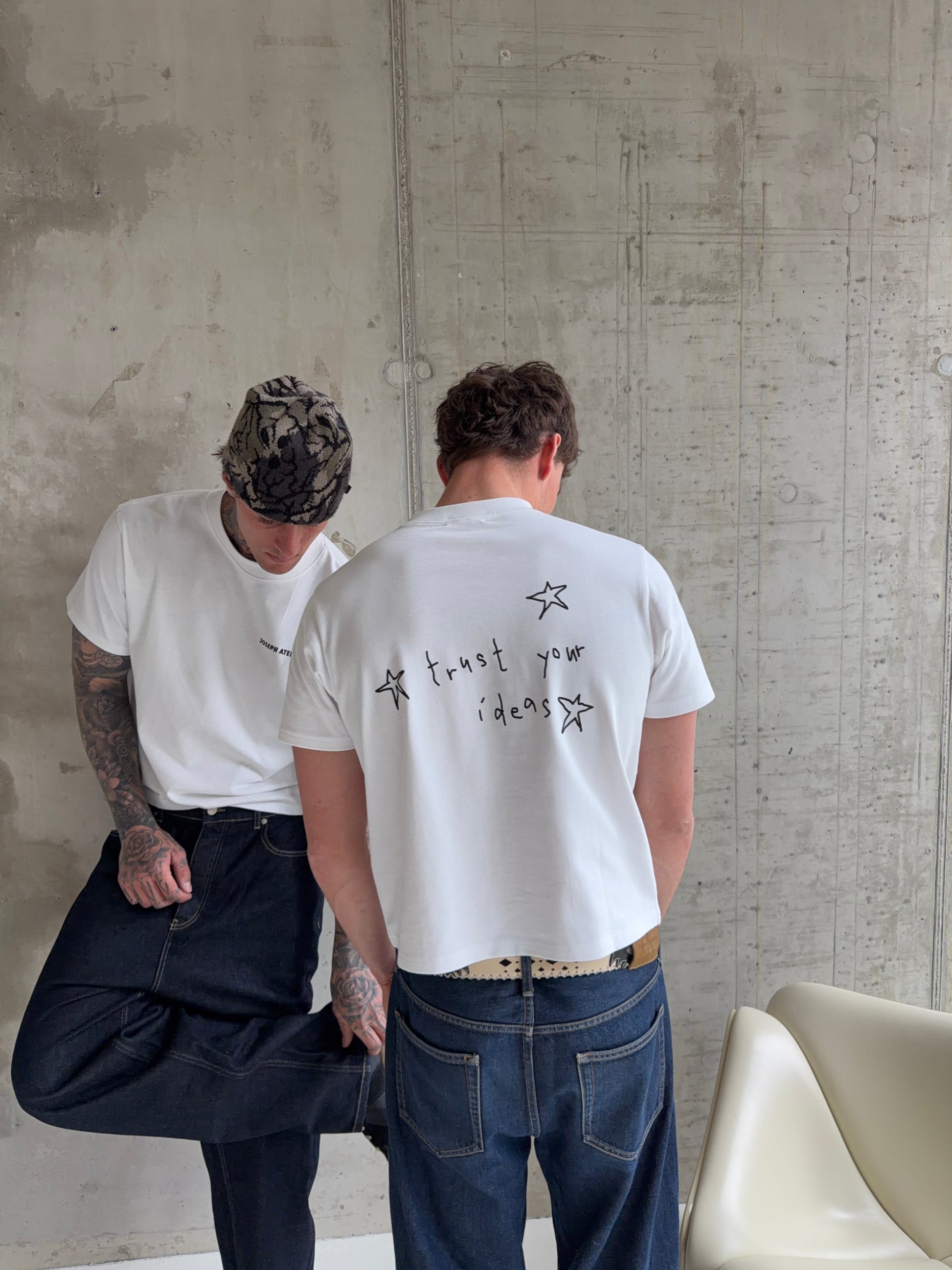 Til - 203cm - XXL <br/> Niclas - 186cm - M 