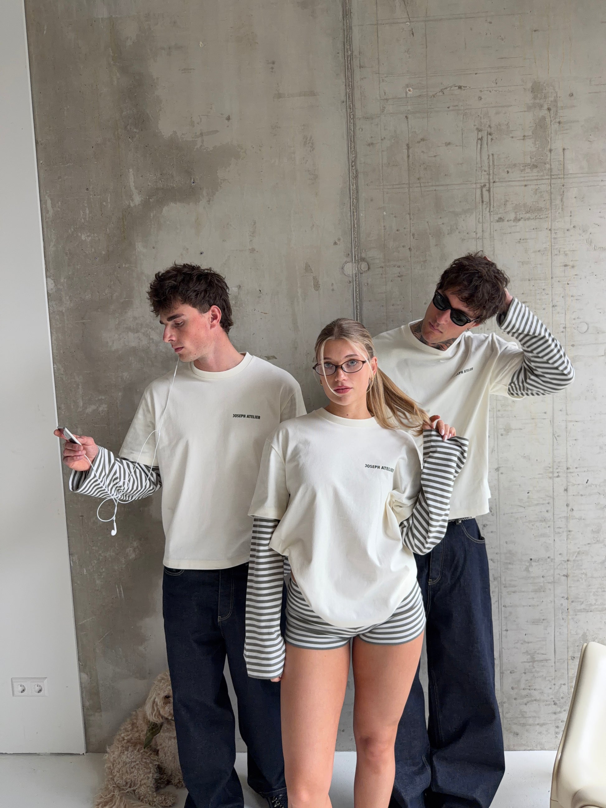 Niclas - 186cm - M <br/> Celine - 173cm - S <br/> Til - 203cm - XXL 