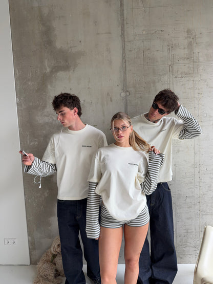 Niclas - 186cm - M <br/> Celine - 173cm - S <br/> Til - 203cm - XXL 