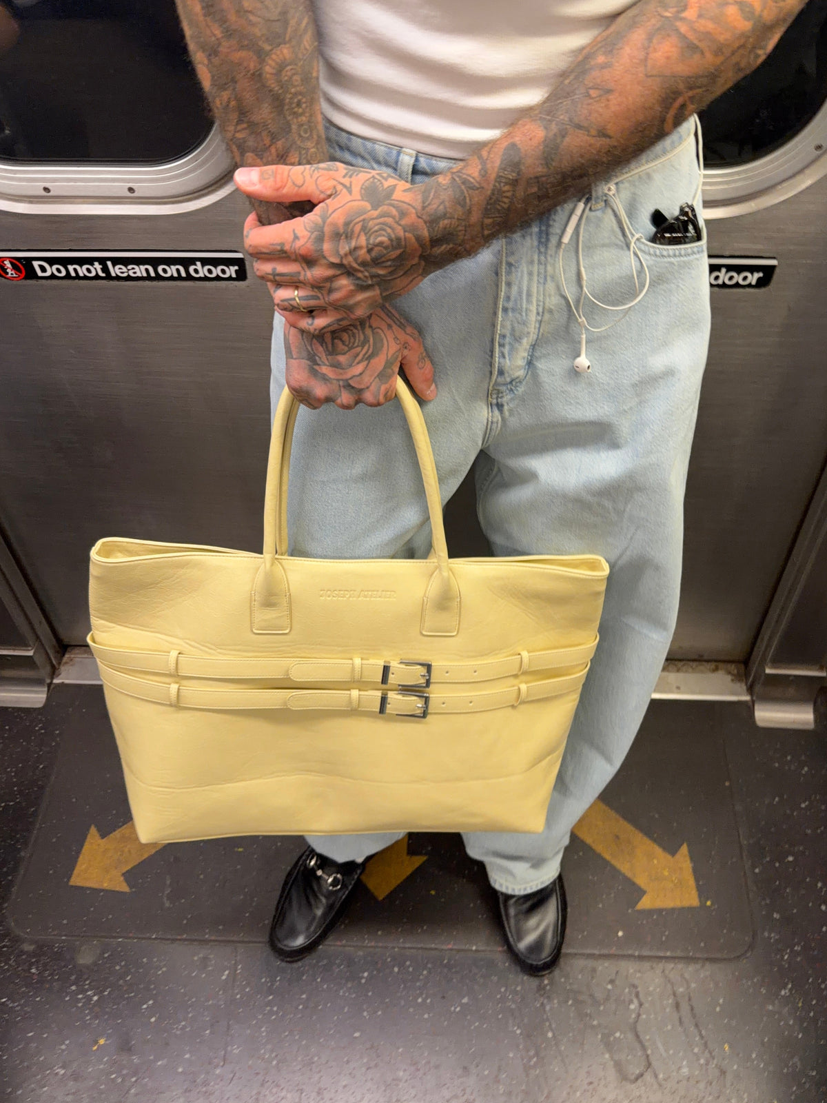 double belt bag