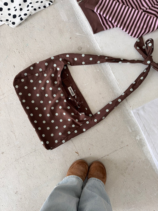 cotton tie bag