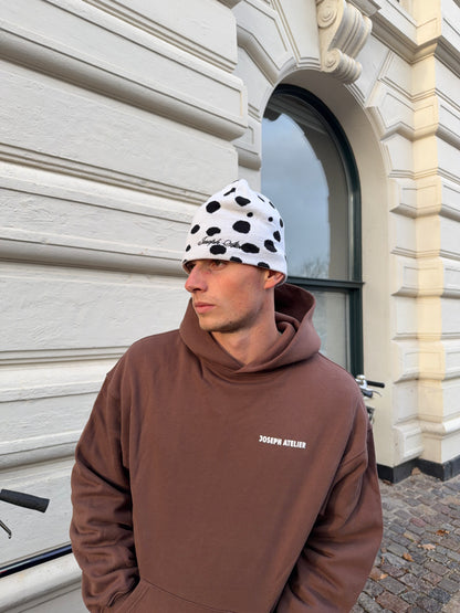 beanie hat dalmatian
