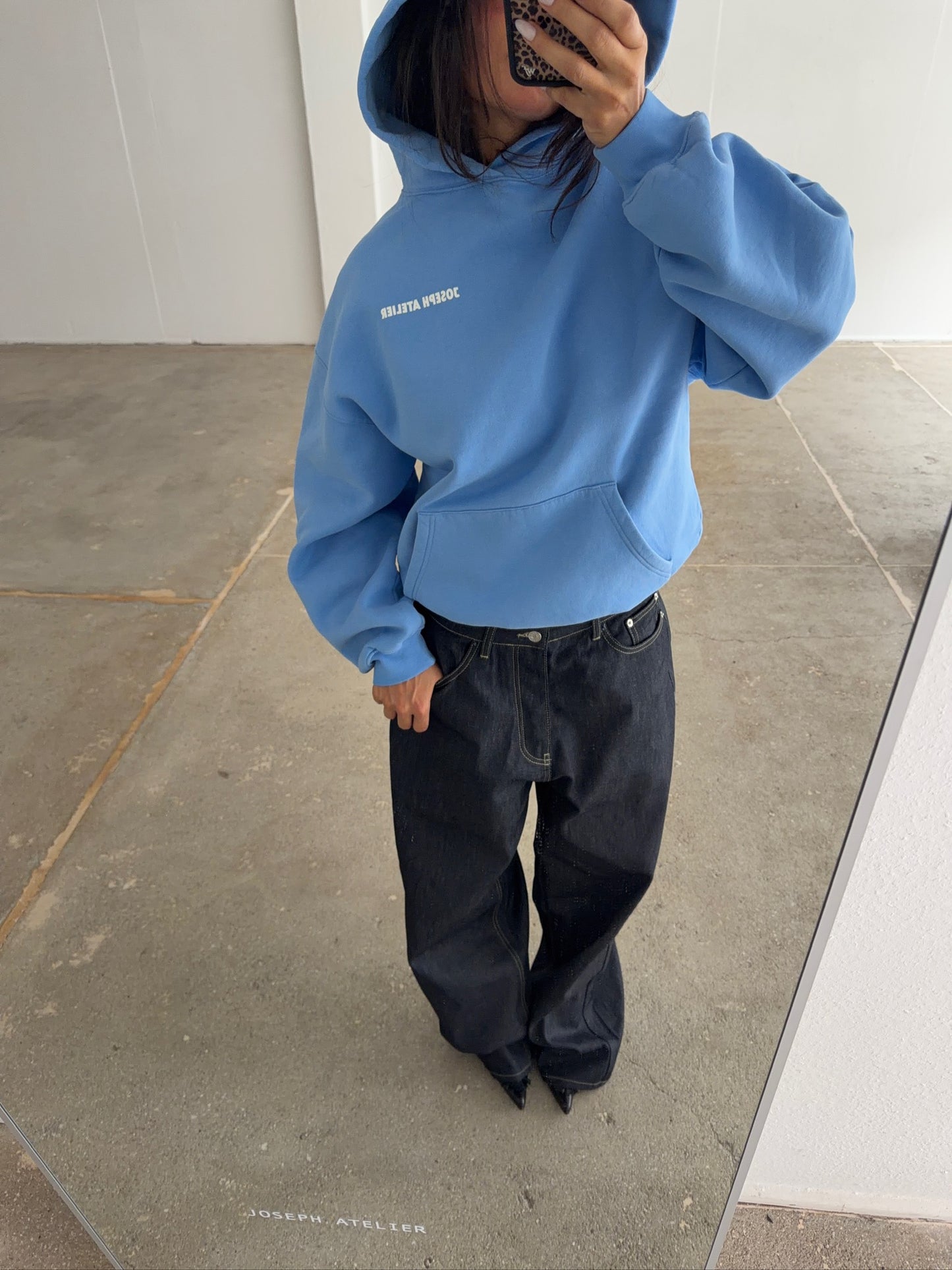 classic hoodie cobalt blue - classics dept.