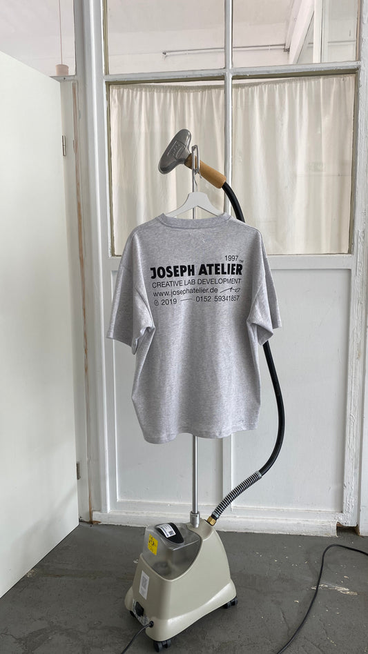 classic tee grey melange
