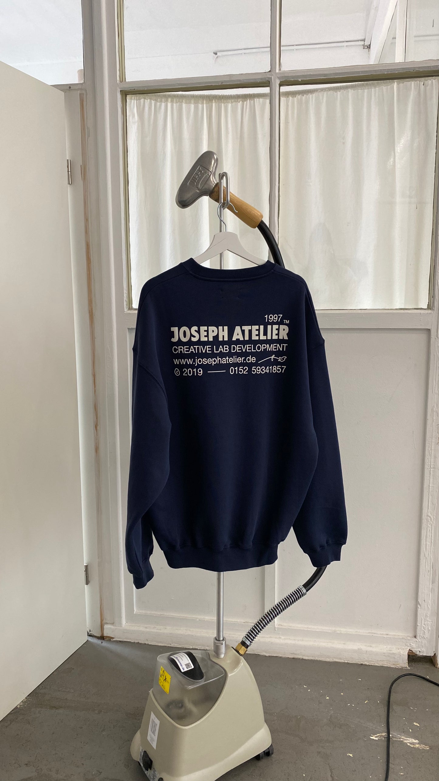 classic sweater deep blue