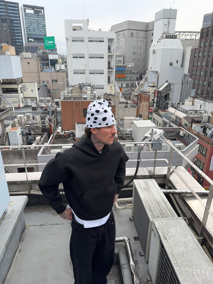 beanie hat dalmatian