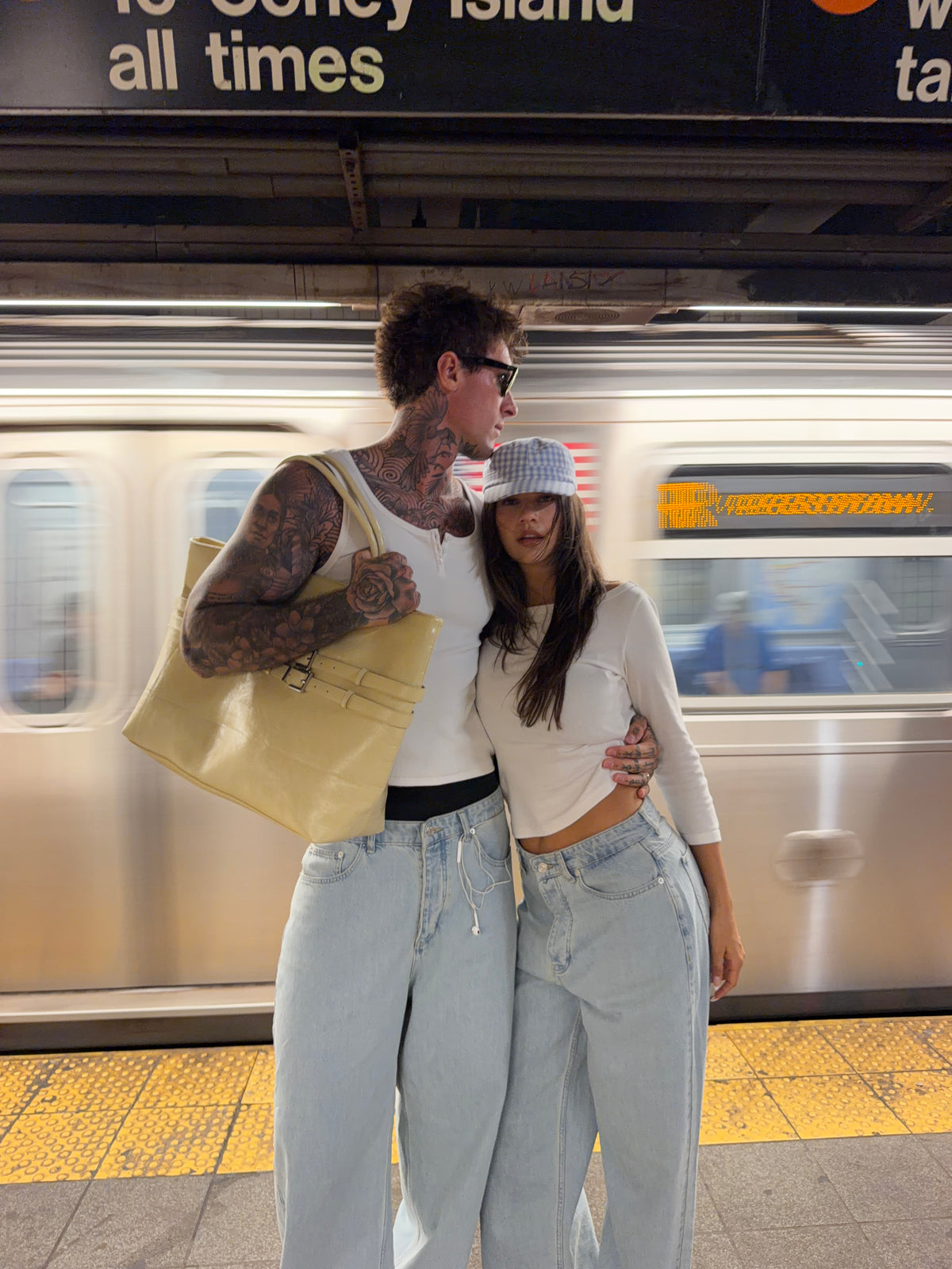 double belt bag