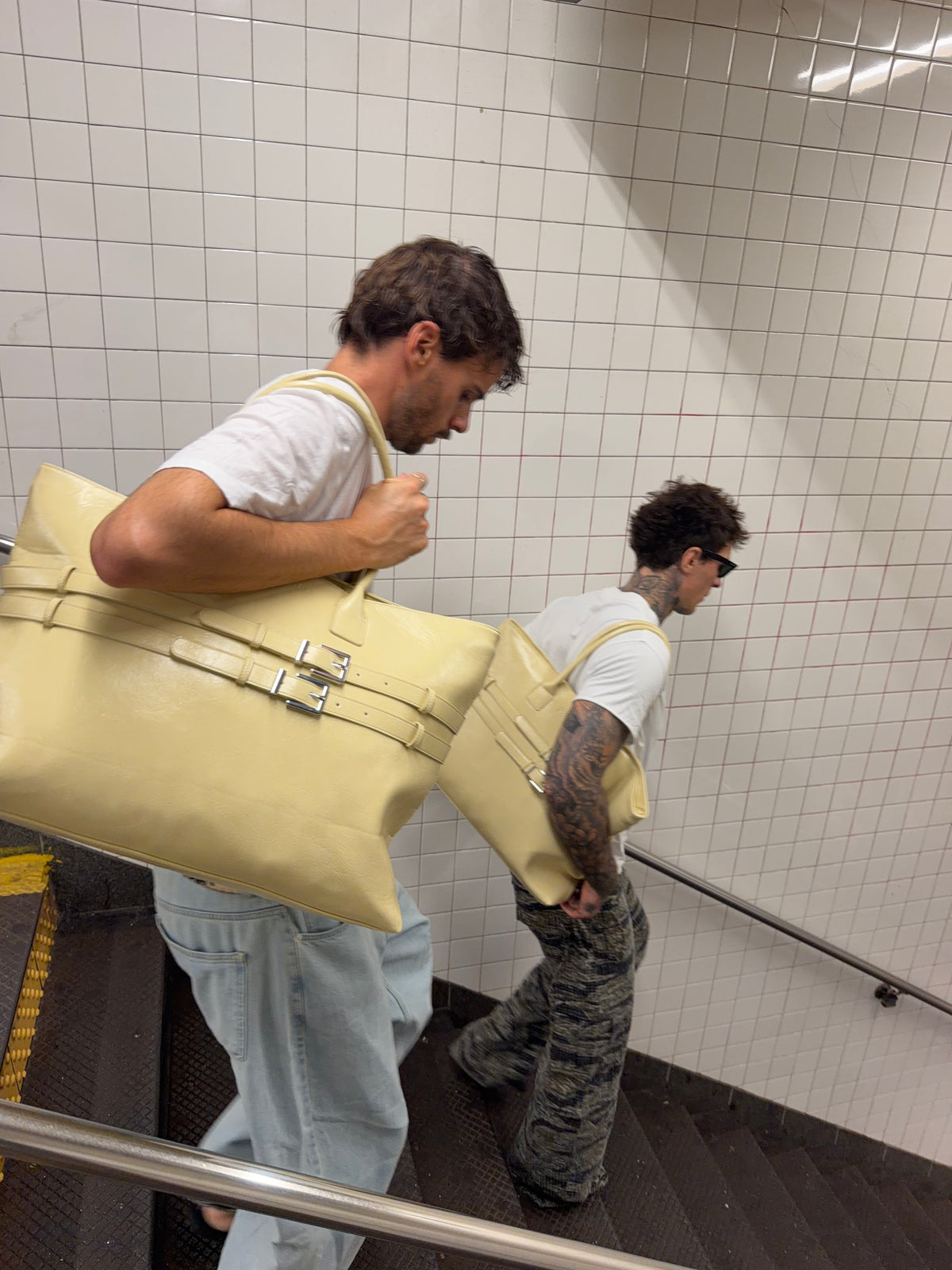 double belt bag