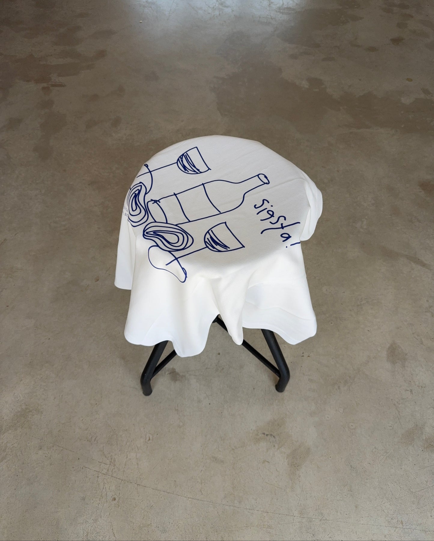 boxy tee white - siesta