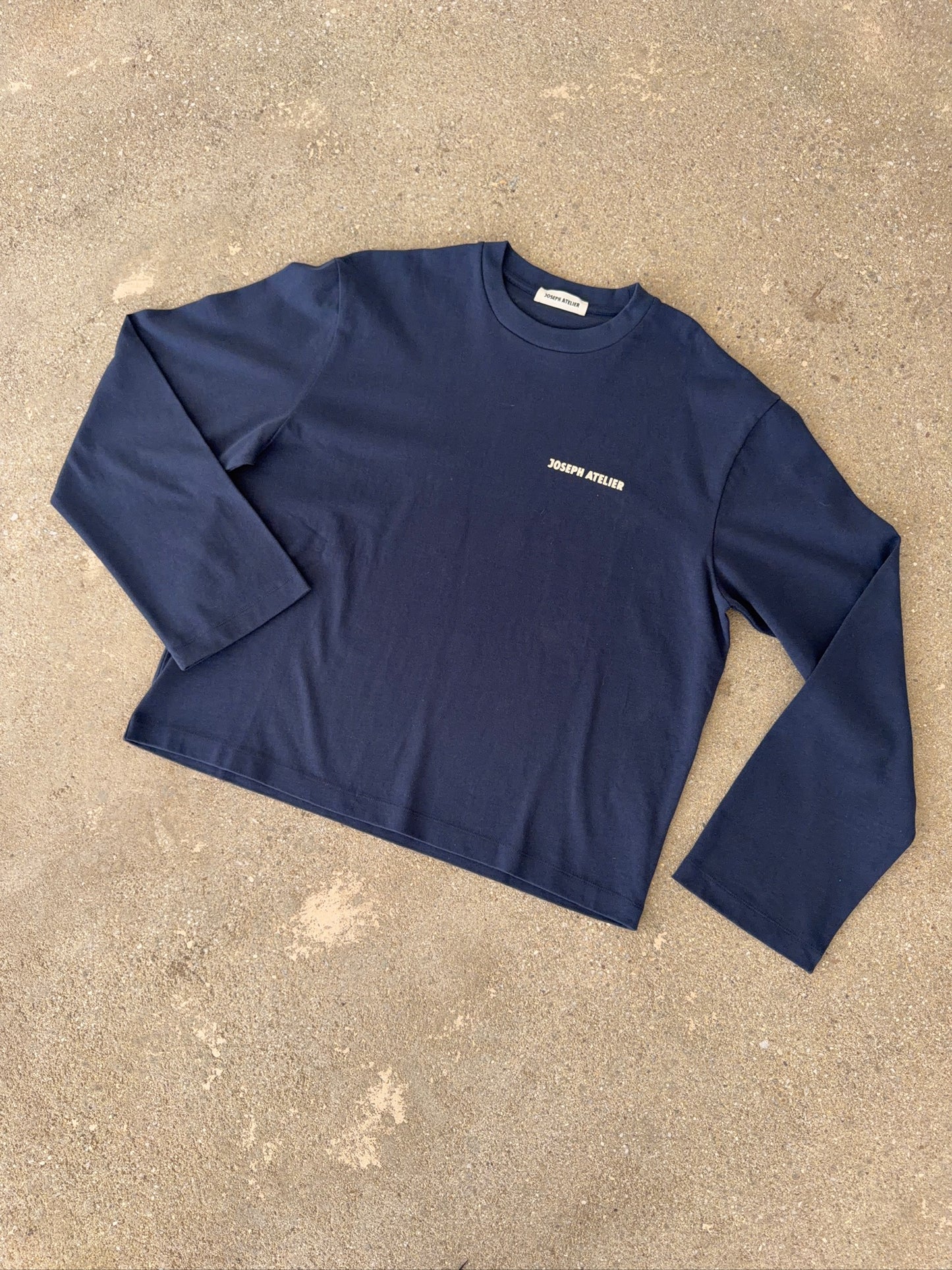 classic longsleeve navy - essentials