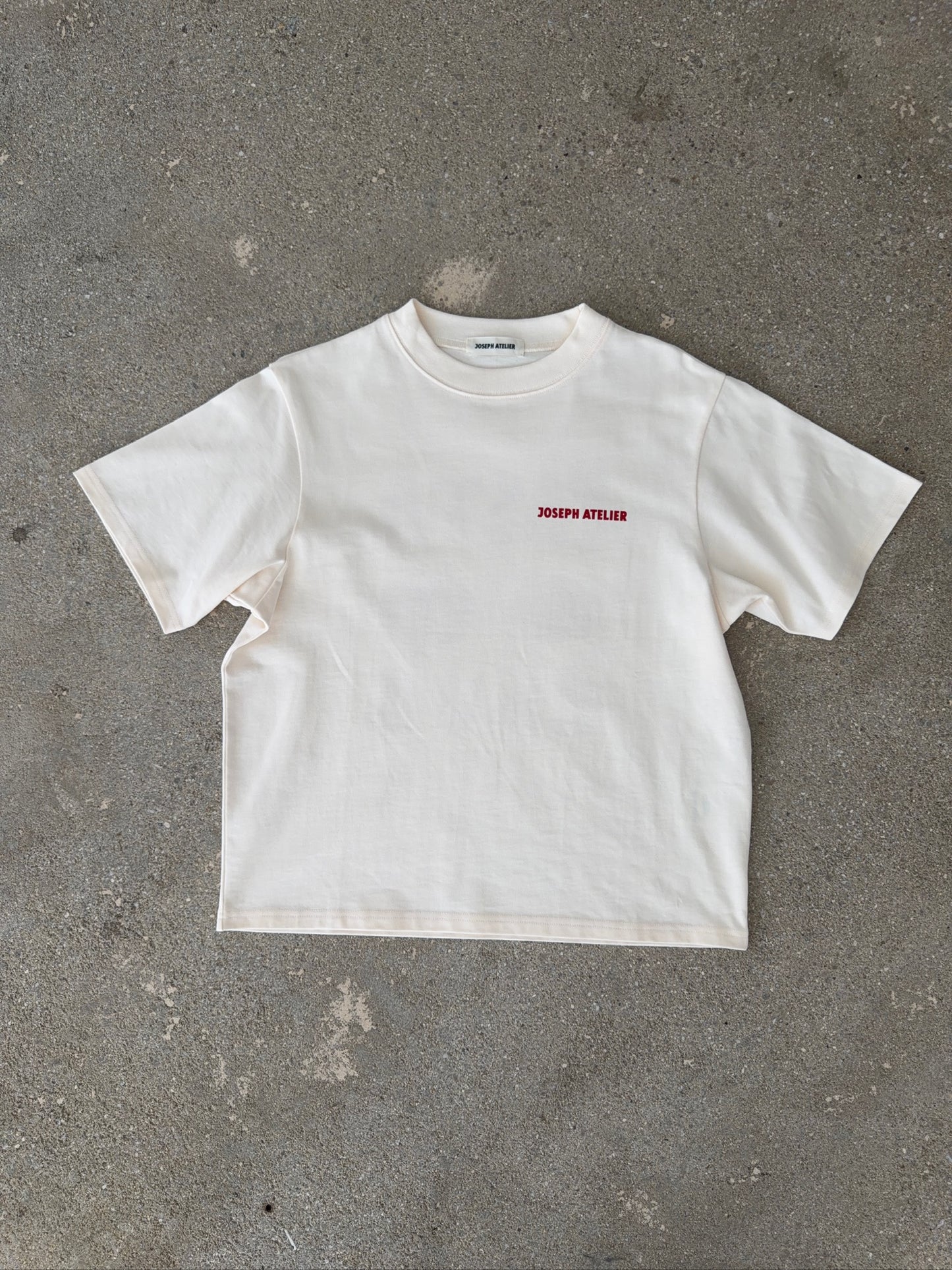 boxy tee creme - pasta club