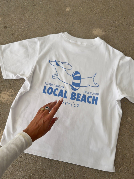 boxy tee local beach