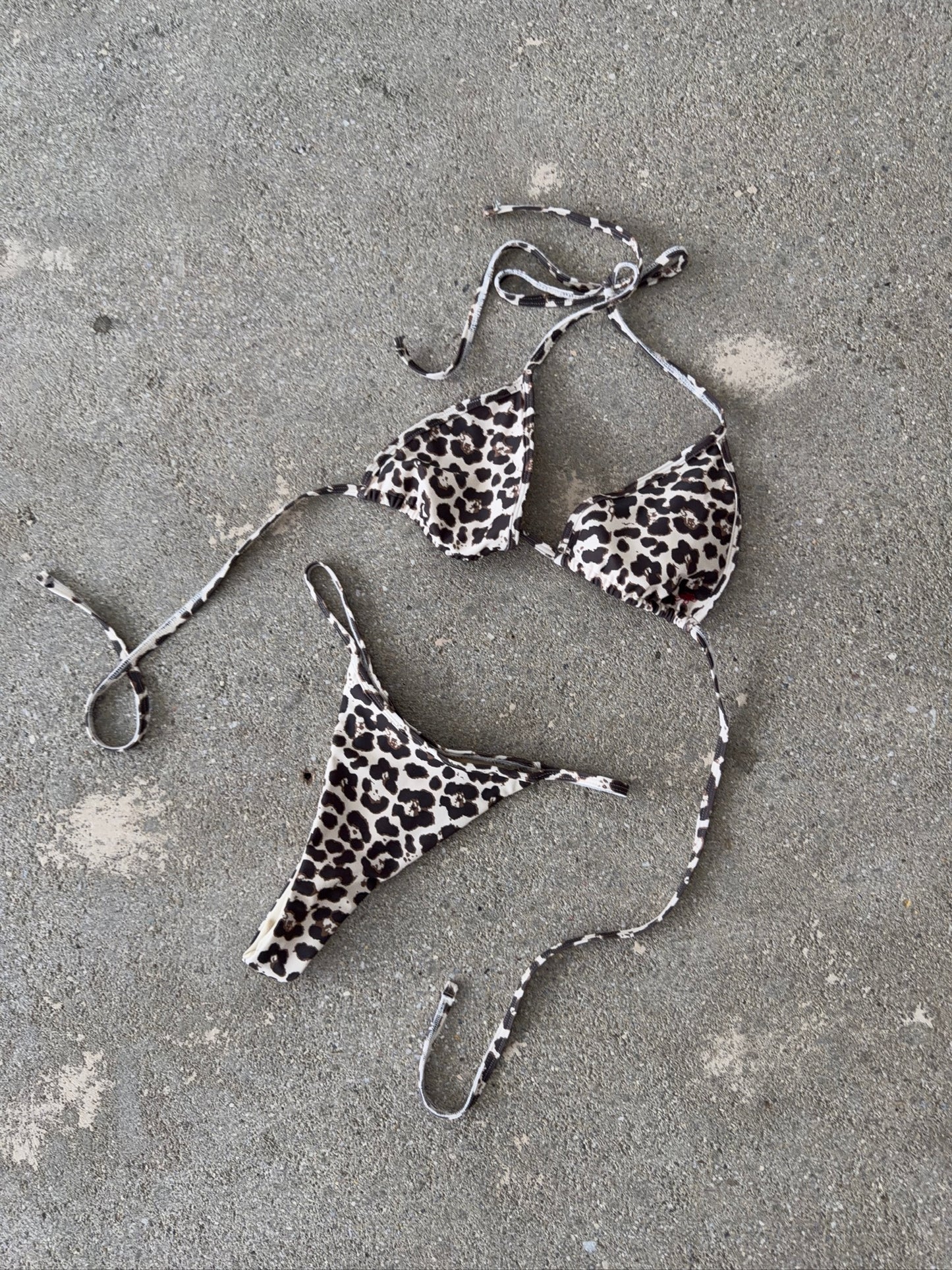 triangle bikini set leo