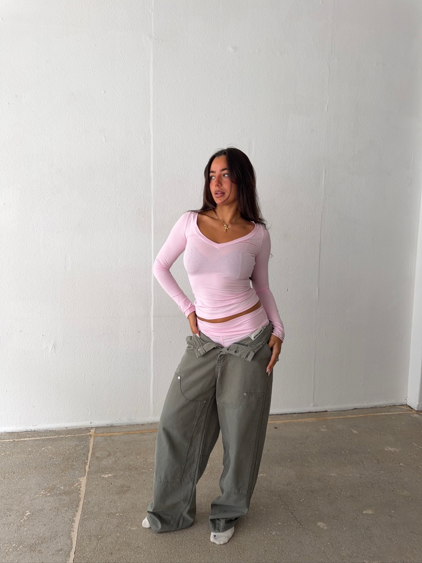 essential shorts baby pink