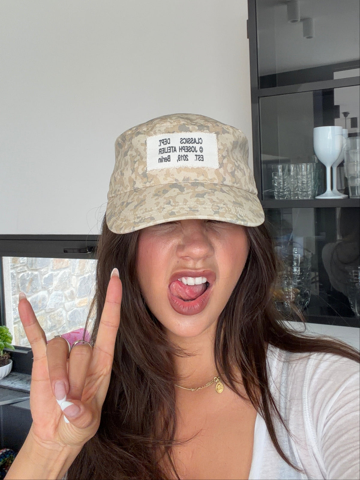 field cap camo