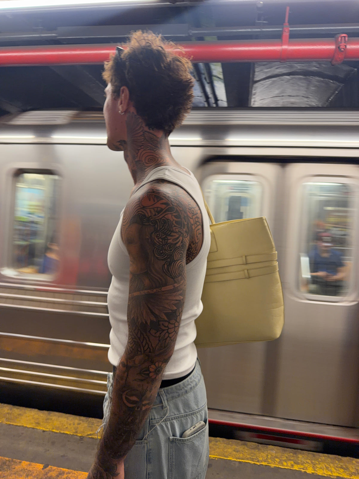 double belt bag