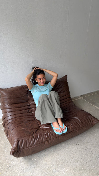 layered essential shortsleeve turquoise