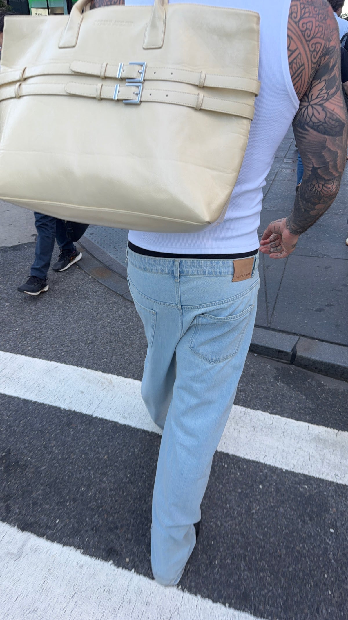 double belt bag
