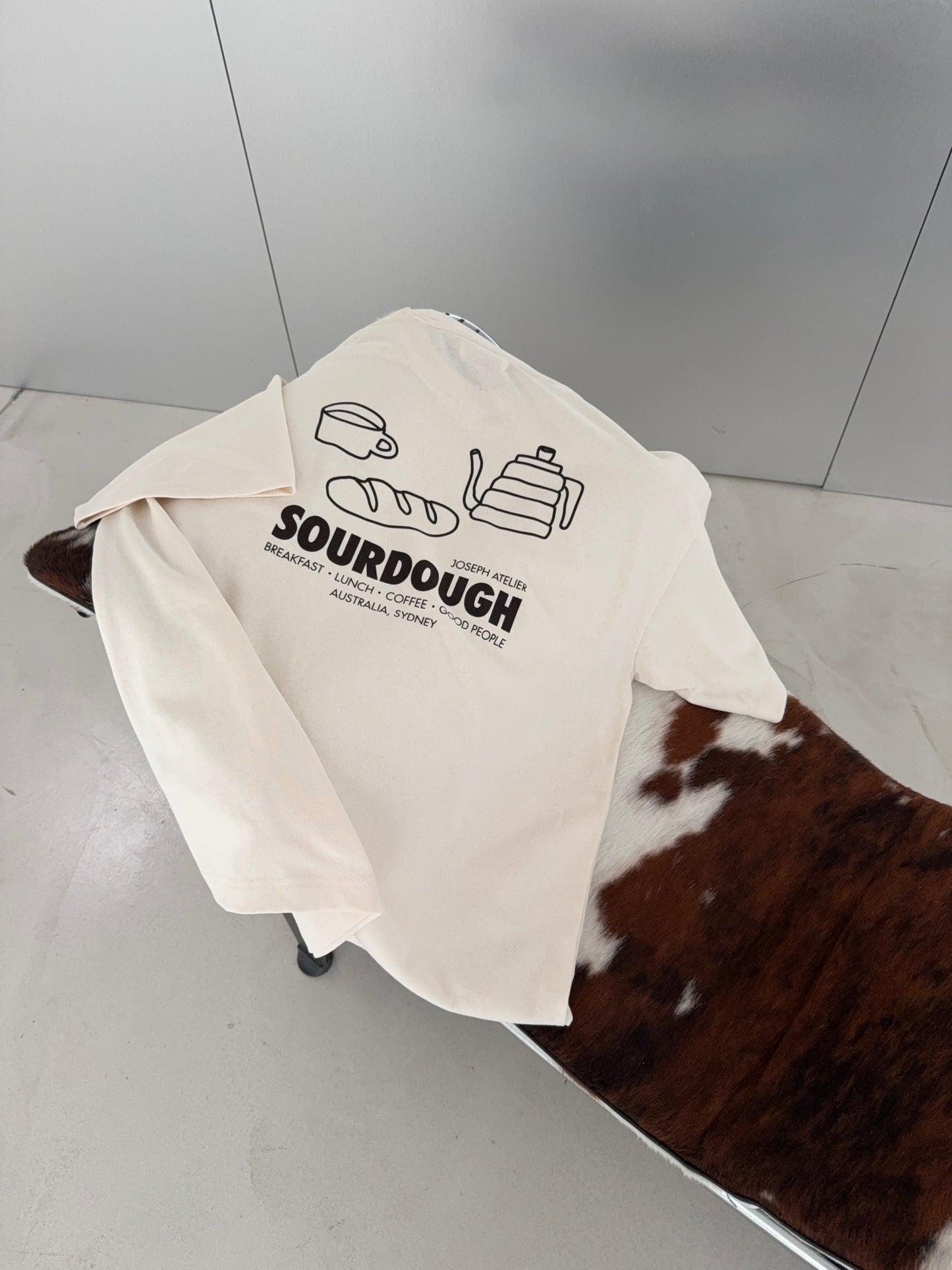 classic tee sourdough cream